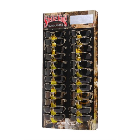 Strike King 24 Piece Camo Sunglass Display SK-CAMO24